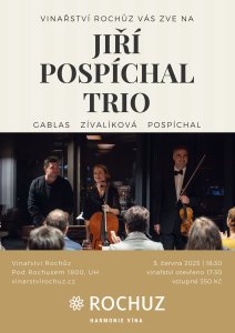 VSTUPENKA na Jiří Pospíchal Trio čtvrtek 5.6.2025