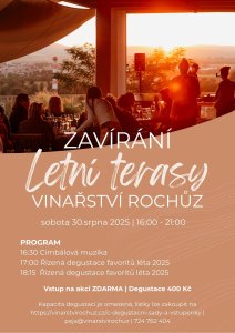 VSTUPENKA na Řízenou degustaci favoritů léta 2025 v sobotu 30.8.2025 v 17:00